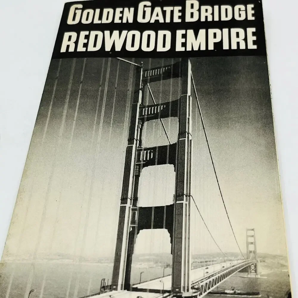 1939 SAN FRANCISCO TOURIST SIGHTSEEING MAP PAMPHLET WORLD’S FAIR GOLDEN GATE A1